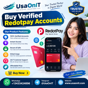 Buy Verified Redotpay Accounts